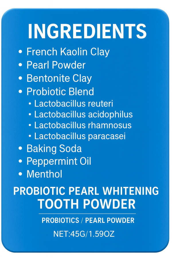 Probiotics Brightening Toothpowder - Image 6